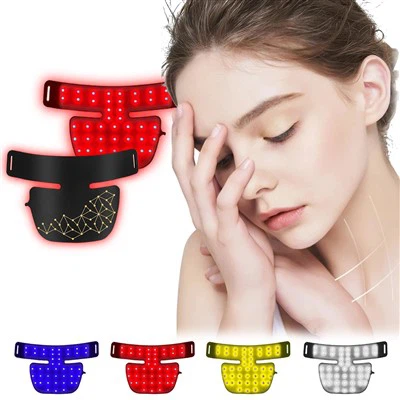 Topeng terapi cahaya LED untuk leher